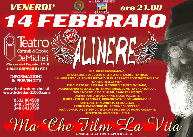 14 febbraio alinere teatro de micheli